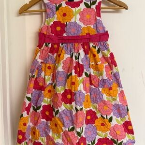 Gymboree Floral Dress - Pink, Orange, Purple